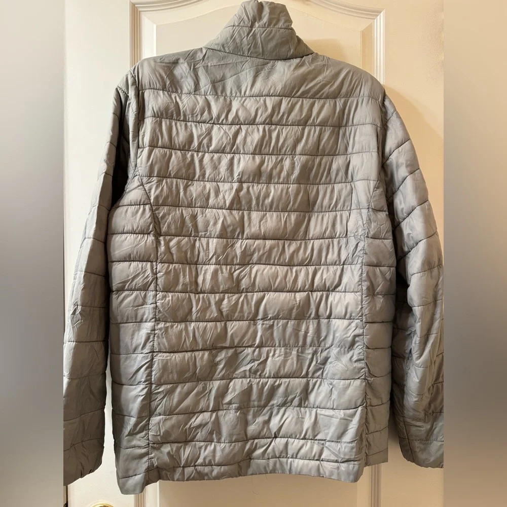 Women's Gray Puffer Jacket Coat